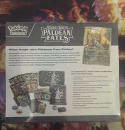 Pokemon Scarlet & Violet Paldean Fates Pokemon Center ETB Elite Trainer Box NEW - Image 3
