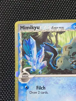 Pokemon Mimikyu (Delta Species) SWSH136 Sword & Shield Promo Cards Holo LP/NM - Image 2
