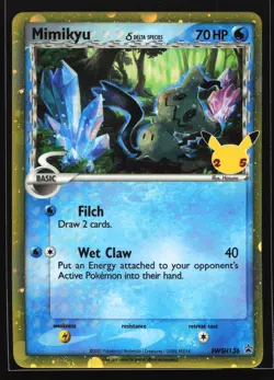 Mimikyu (Delta Species) SWSH136 Sword & Shield Black Star Promo Pokemon Card - Image 1