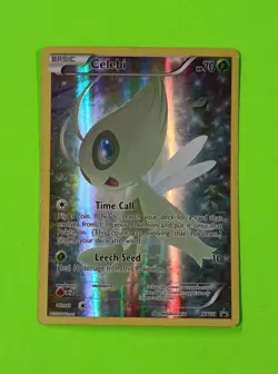 Mythical Collection - Celebi - XY111 Full Art Holo Black Star Promo Pokemon TCG - Image 1