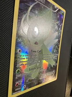 Pokemon TCG Mythical Celebi XY111 Full Art Black Star Holo Promo LP - Image 3