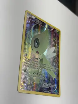 Pokemon TCG Celebi XY111 Black Star Promo Mythical Collection Full Art Holo LP - Image 3