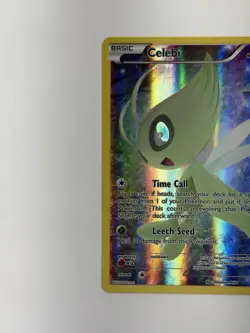 Pokemon TCG Celebi XY111 Black Star Promo Mythical Collection Full Art Holo LP - Image 5