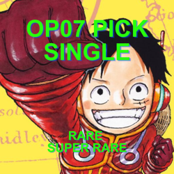 One Piece OP07 Card Game Singles 500 YEARS IN THE FUTURE RARES SUPER RARES TCG - Image 1