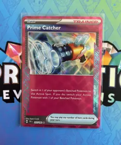 Prime Catcher 157/162 Sv05: Temporal Forces Pokemon Trainer Ace Spec Card - Image 1