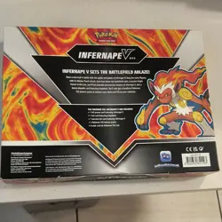 Pokemon TCG Infernape V Box Promo Booster Oversized Card Empoleon - Image 2