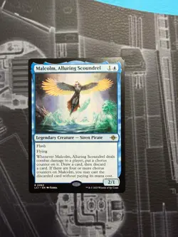 Malcolm, Alluring Scoundrel The Lost Caverns of Ixalan Regular - Image 1