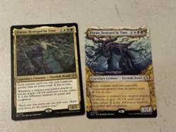 2 x mtg Doran Besieged by Time, 1 is showcase, Lorwyn Eclipsed, unplayed - Image 1
