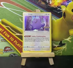 Ditto 053/078 Rare Holo Pokemon GO Pokemon TCG -LP/NM (Combine P&P) - Image 1