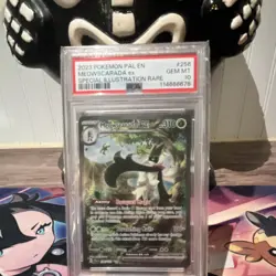 Pokemon Meowscarada ex Special Illustration Rare Holo PSA 10 256/193 2023 - Image 1