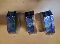 Pokemon TCG Walgreens Excl. Triple Whammy Tin Set Collector Tins Set of 3 Sealed - Image 2