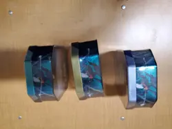 Pokemon TCG Walgreens Excl. Triple Whammy Tin Set Collector Tins Set of 3 Sealed - Image 4