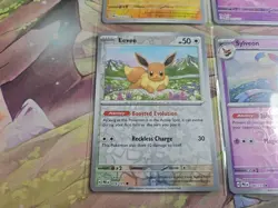Pokemon TCG Lot Prismatic Evolutions Reverse Holos Eevee Jolteon Espeon Sylveon - Image 4