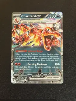 Charizard ex 125/197 Double Rare Holofoil Obsidian Flames Pokemon TCG LP-NM - Image 1