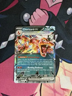 Pokemon TCG Cards Charizard ex 125/197 Obsidian Flames Double Rare MINT - Image 1