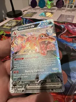 Charizard ex - 125/197 Double Rare Obsidian Flames Pokemon TCG - Image 2