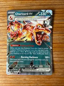 Charizard EX - 125/197 Double Rare - Obsidian Flames - Pokemon TCG - Image 1