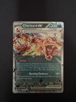 Charizard EX 125/197 Double Rare Obsidian Flames 2023 - Pokemon Card TCG (NM) - Image 1