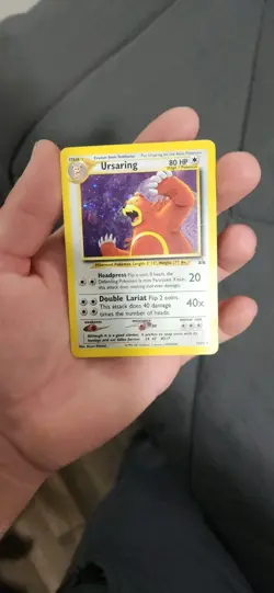 Pokemon Ursaring 15/75 Neo Discovery Holo - HEAVY PLAY/DMG - Image 3