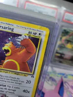 Pokemon Ursaring 15/75 Neo Discovery Holo - HEAVY PLAY/DMG - Image 2