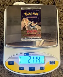 2001 Neo Discovery 1st Edition Sealed Booster Pack Pokemon “Heavy” 21.14g - Image 3