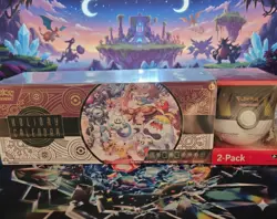 *Two* Pokemon 2025 Holiday Calendar with Pokeball Costco 2 Pack Brand New - Image 1