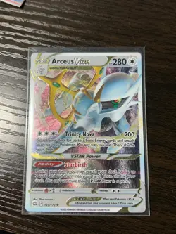 Arceus VSTAR - (Metal Card) 123/172 Miscellaneous Cards & Products Holo NM - Image 1