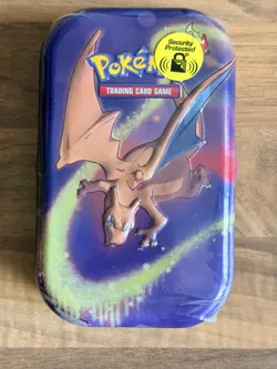 Pokemon TCG Kanto Power Charizard Mini Tin - Two Booster Packs - New And Sealed - Image 1