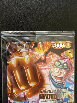 One Piece TCG P-092 Koby Pre Release Winner Card Promo English Card - SEALED - Image 2