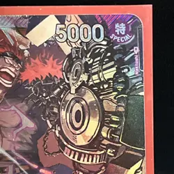 One Piece Card Game Eustass"Captain"Kid ST10-003 L Leader Foil Karte TCG Manga - Image 5