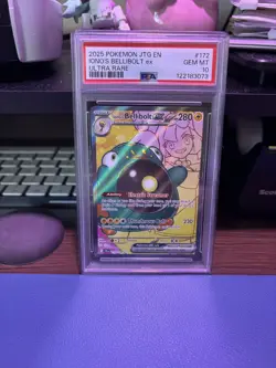 Ionos Bellibolt ex 172/159 Journey Together Ultra Rare Full Art Pokemon PSA 10 - Image 1