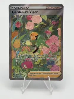 Gardenia's Vigor GG61/GG70 Crown Zenith: Galarian Gallery Holo Pokemon TCG - NM - Image 1