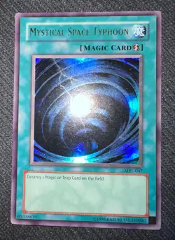 Yugioh Mystical Space Typhoon Unlimited Edition Ultra Rare MRL-047 MP - Image 2