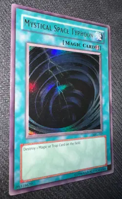Yugioh Mystical Space Typhoon Unlimited Edition Ultra Rare MRL-047 MP - Image 3