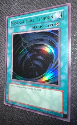 Yugioh Mystical Space Typhoon Unlimited Edition Ultra Rare MRL-047 MP - Image 4