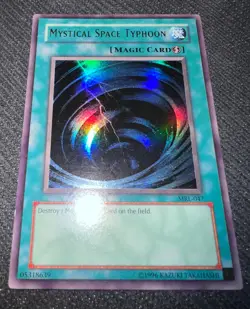 Yugioh Mystical Space Typhoon Unlimited Edition Ultra Rare MRL-047 MP - Image 5