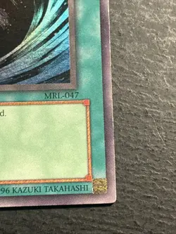 Mystical Space Typhoon MRL-047 1st Edition Yu-Gi-Oh Card Ultra Rare Played HP - Image 4