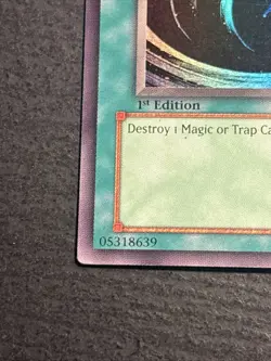 Mystical Space Typhoon MRL-047 1st Edition Yu-Gi-Oh Card Ultra Rare Played HP - Image 5