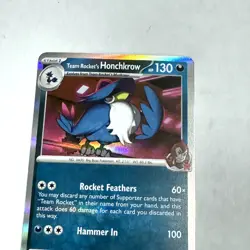 Ascended Heroes Team Rocket's Honchkrow Rare Holo #127/217 Pokemon TCG - Image 2