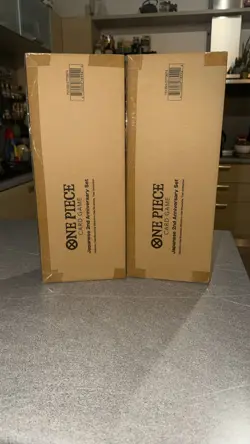 Japanese 2nd Anniversary Set One Piece Card Game ENGLISH Version Sealed Bandai - Image 1