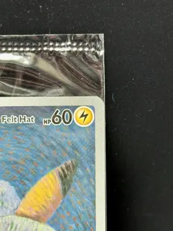 Pikachu with Gray Felt Hat Van Gogh Promo SVP #085 Pokemon Sealed - Image 3