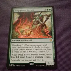 MTG - Deep Forest Hermit - Bloomburrow Commander - Magic the Gathering - Image 1