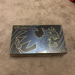 Pokemon TCG Mega Charizard x EX Ultra Premium Collection Box UPC damaged seal - Image 1