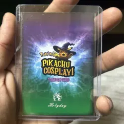 Thanos (Pikachu) #E43 - Silver Holo Box Hit Electric Pikachu Cosplay - Pokemon - Image 3