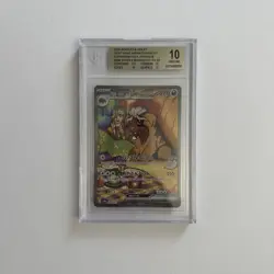 Pokemon Arven's Mabosstiff ex SAR #88 BGS 10 Gold Label *Pop 2* Heat Wave Arena - Image 1