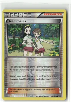 Pokemon Teammates Uncommon XY - Primal Clash 141/160 NM - Image 1