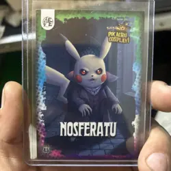 Nosferatu (Pikachu) #45 - Galaxy Holo - Electric Pikachu Cosplay - Pokemon - Image 2