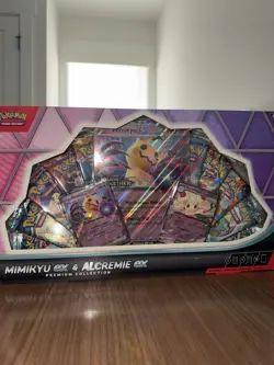 Pokemon Mimikyu Ex & Alcremie Ex Premium Collection Box - Image 1