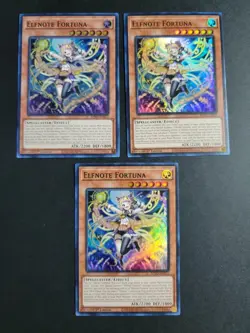 Elfnote Fortuna (X3) BPRO-EN012 Super Rare Yugioh Burst Protocol - Image 1