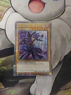 Yugioh! Dark Magician (New Art) (Quarter Century Secret Rare) RA04-EN001 NM - Image 1